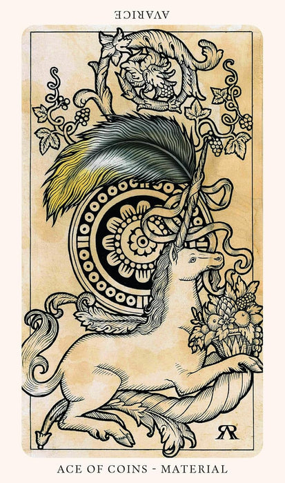 Medieval Feathers Tarot - Alejandro R. Rozán UUTUUS HEINÄKUU 2024