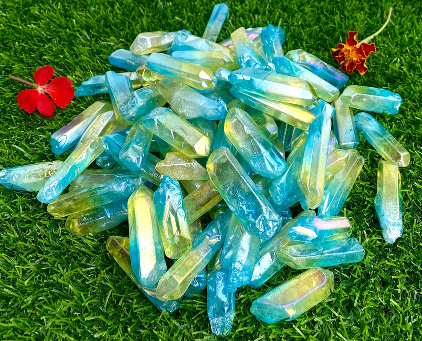 Aura aqua -kvartsikide – 3–5 cm