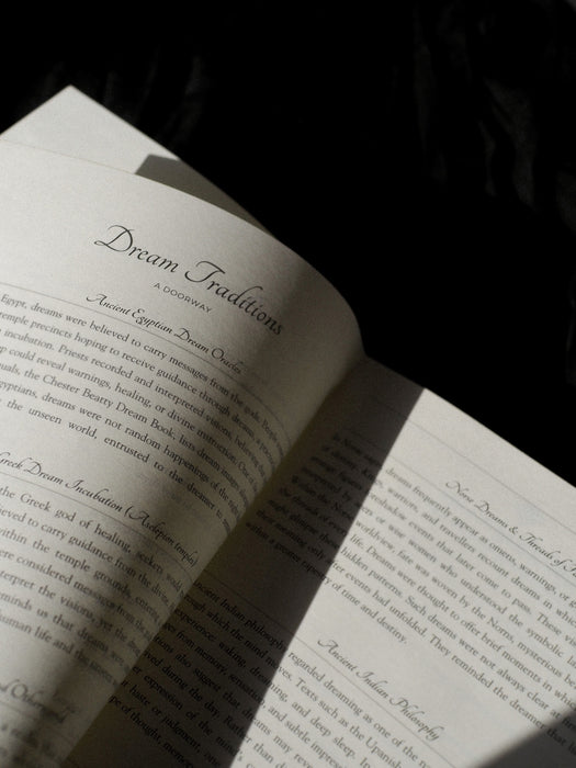 Sacred Dreams Journal, Black Linen Edition II - St Soleil