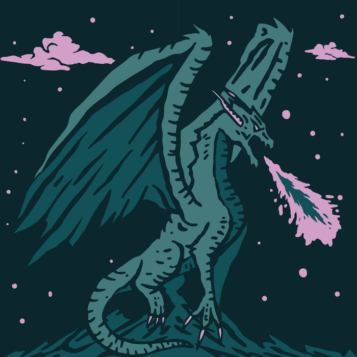 Evil AF Dragon sukat - FootClothes