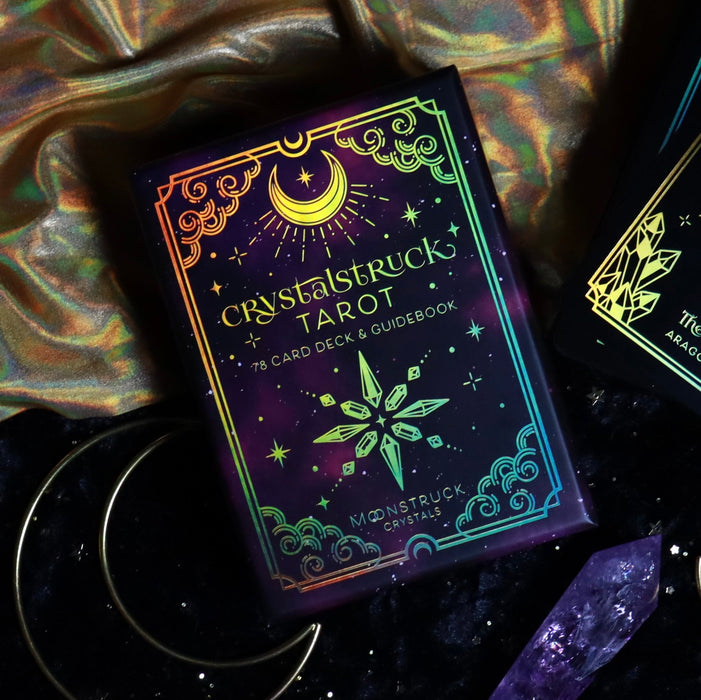 Crystalstruck Tarot© Moonstruck Crystals GOLD - Kara Pavlik (Indie / import)