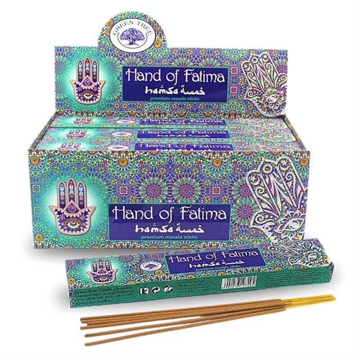 Hand of Fatima -suitsuketikut 15 g – Green Tree