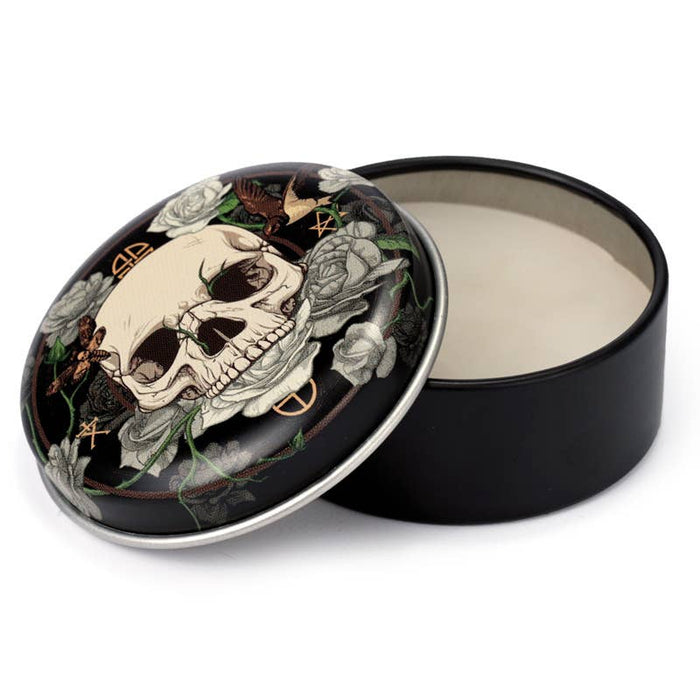 Skulls and Roses -huulivoide metallirasiassa