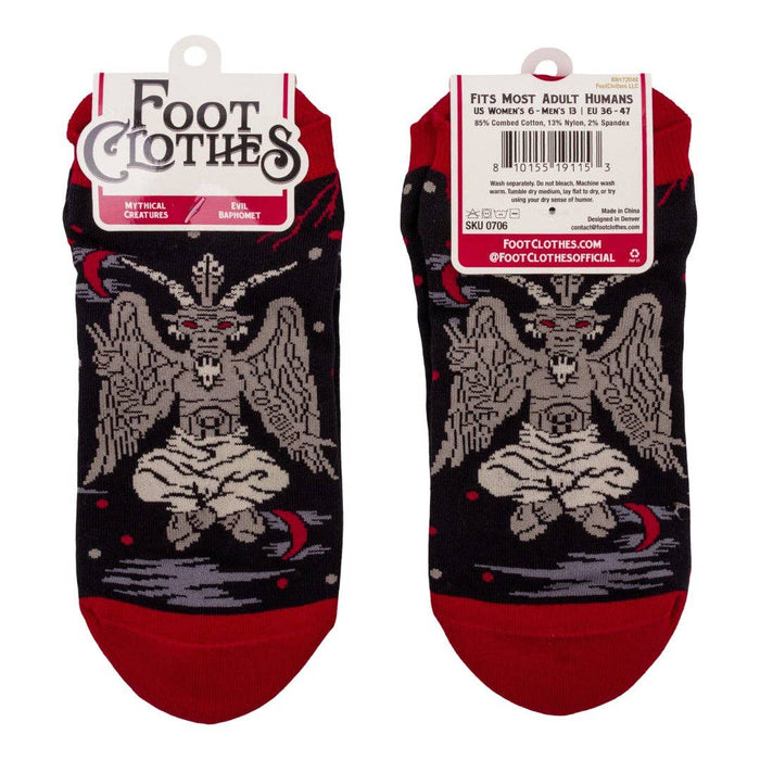 Evil Baphomet nilkkasukat - FootClothes