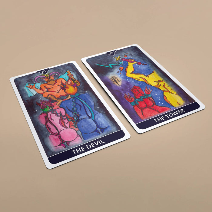 Earthly Delight Tarot 78+2 Extrakarten - Darksynevyr