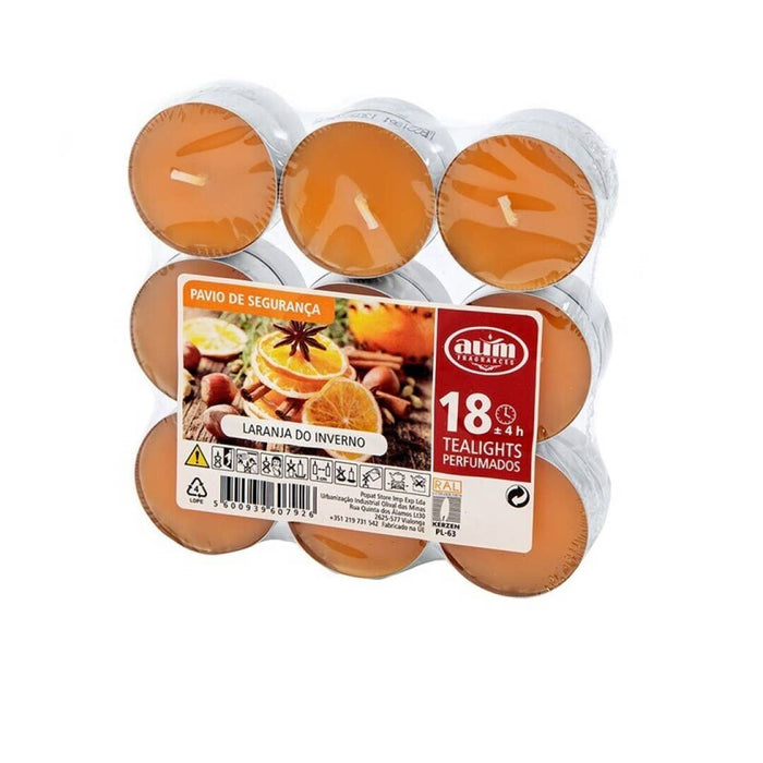 Appelsiinin tuoksuinen tuikkukynttilä 18kpl