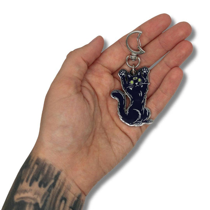 Scaredy Cat Keychain - avaimenperä - FootClothes