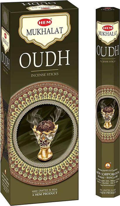 Oudh Räucherstäbchen 20 Stück - HEM