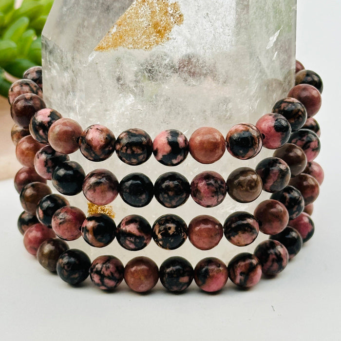 Rhodonite bracelet 8mm