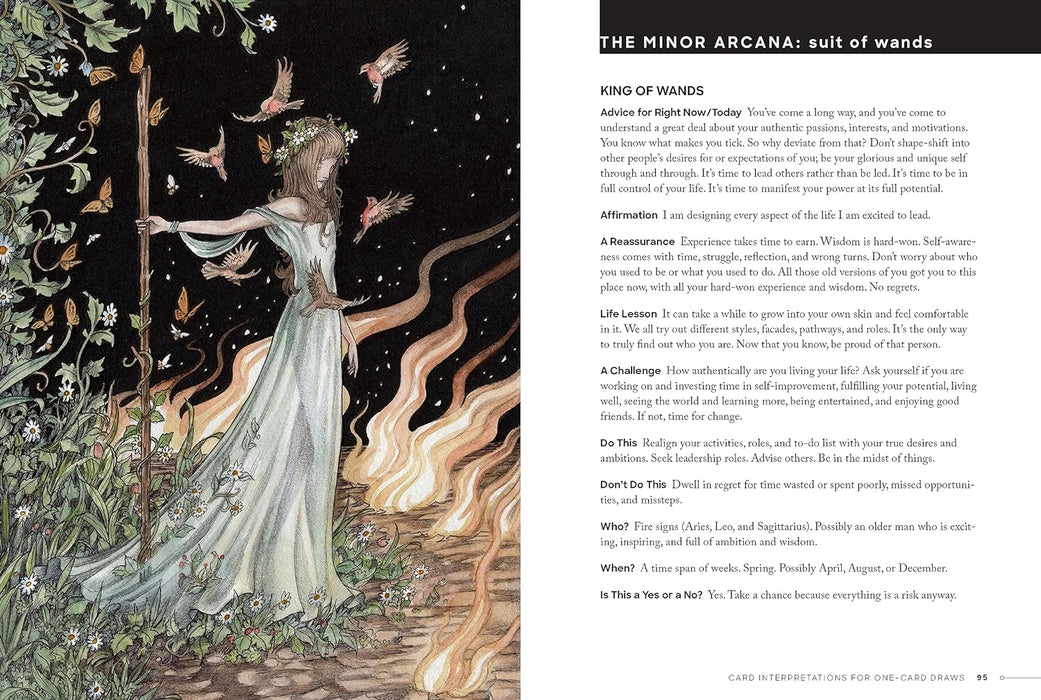 Card of the Day Tarot: Quick and Easy One-Card Tarot Readings For Love, Work, and Everyday Life - Kerry Ward