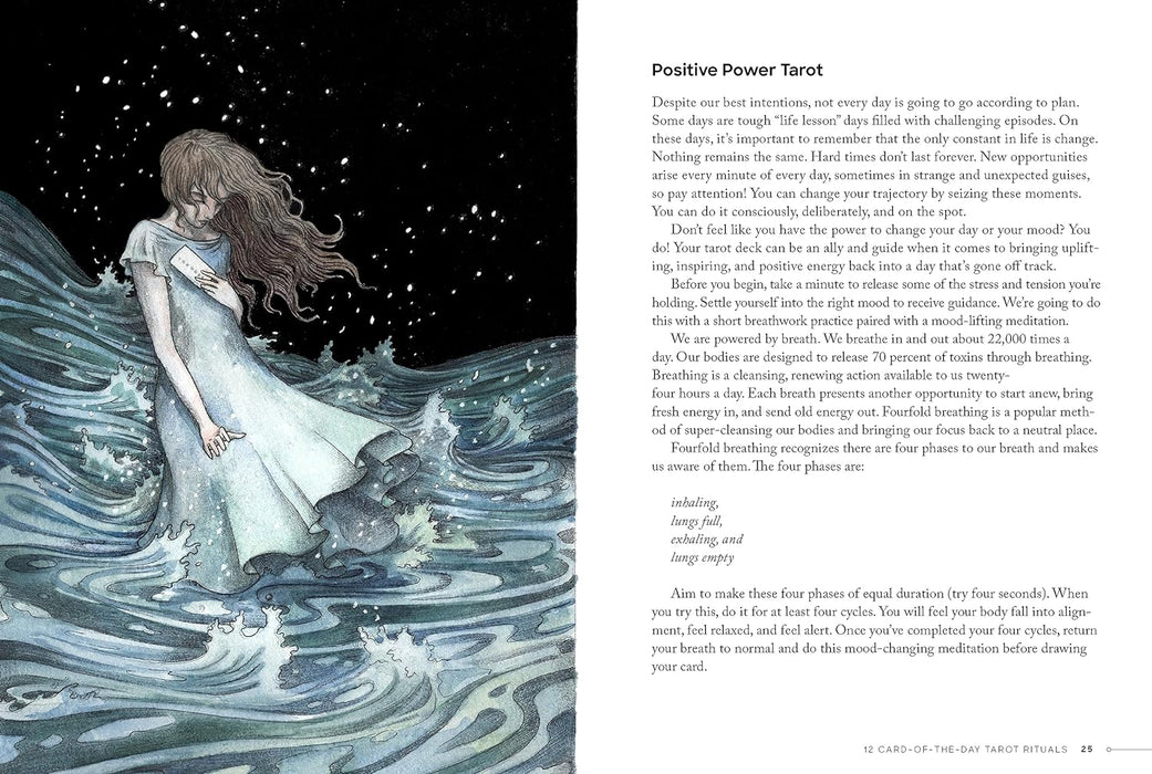 Card of the Day Tarot: Quick and Easy One-Card Tarot Readings For Love, Work, and Everyday Life - Kerry Ward