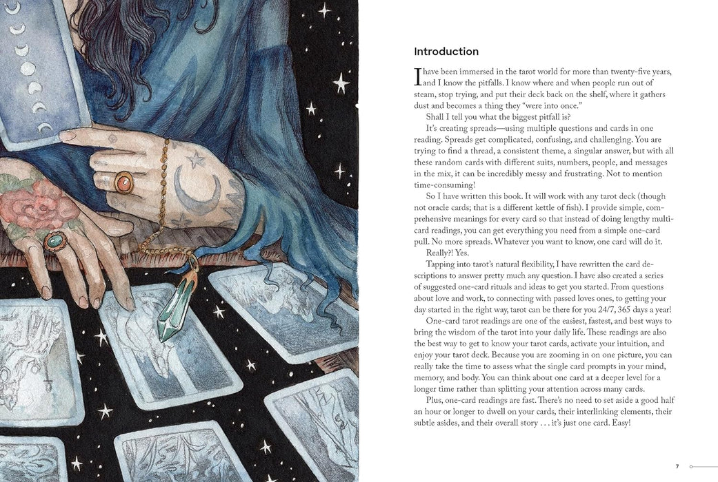 Card of the Day Tarot: Quick and Easy One-Card Tarot Readings For Love, Work, and Everyday Life - Kerry Ward