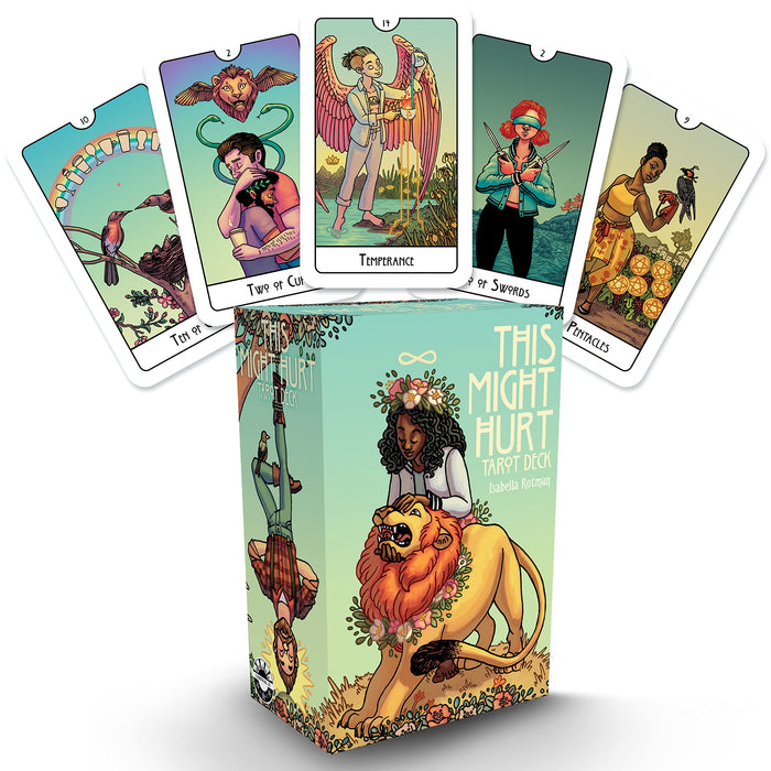 This Might Hurt Tarot Deck (Modern Tarot Library) - Isabella Rotman