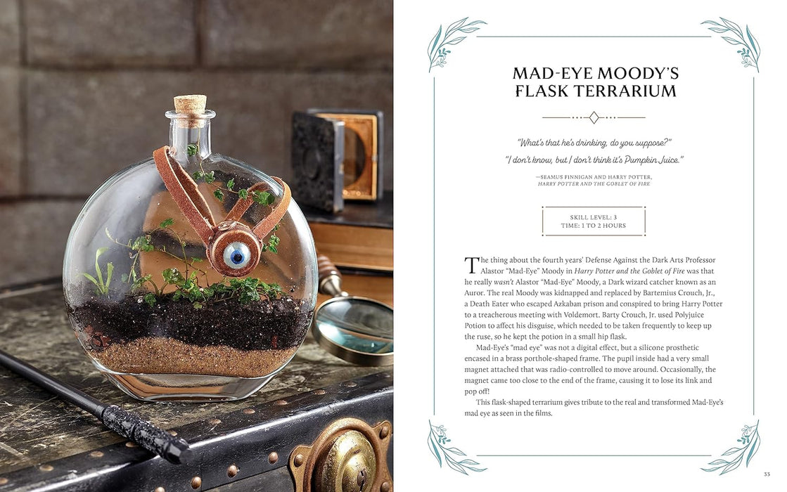 Harry Potter: Herbology Magic: Botanical Projects, Terrariums, and Gardens Inspired by the Wizarding World - Jody Revenson