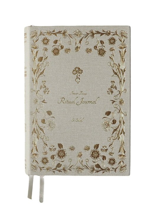 Inner Focus Linen Ritual Journal Edition III, Beige - St Soleil