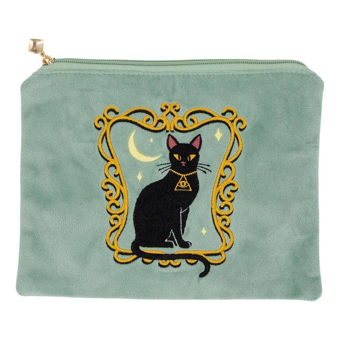 Duchess Shadowfloof's Mew World Order Velvet Cosmetics Bag - samettinen kosmetiikkapussi - FootClothes