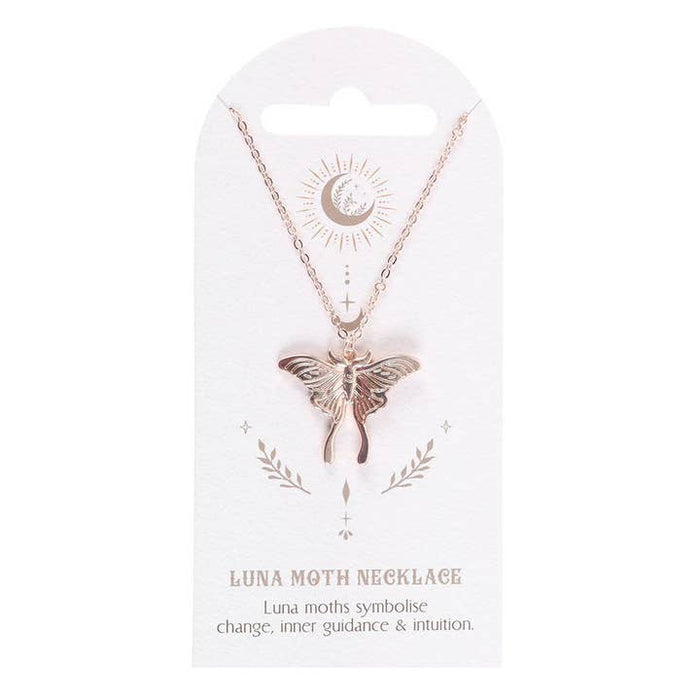 Luna Light Moth - Necklace