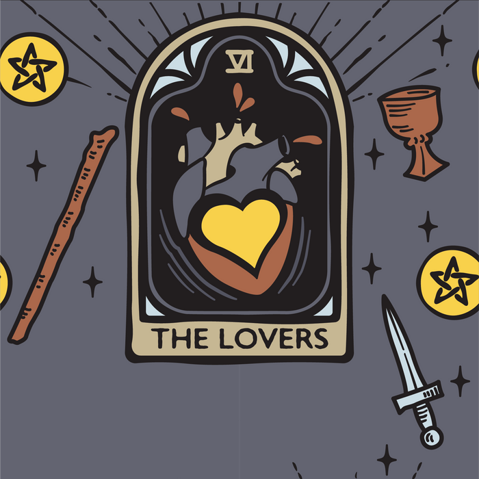 The Lovers Tarot Nouveau -sukat - FootClothes