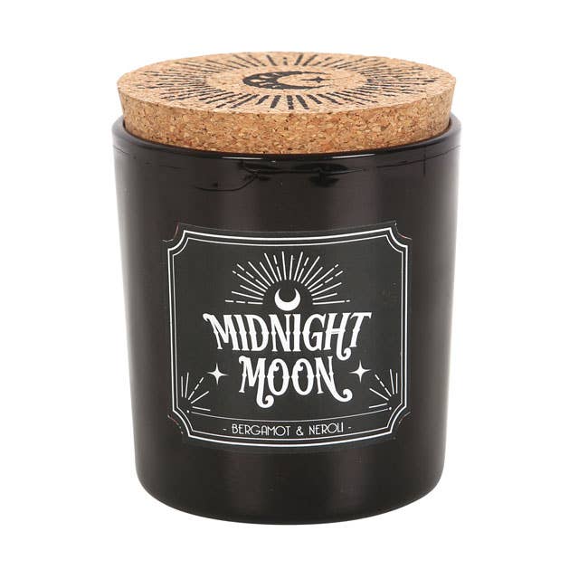 Midnight Moon Bergamot &amp; Neroli Gothic Duftkerze