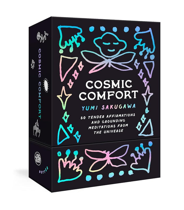 Cosmic Comfort: 50 Tender Affirmations and Grounding Meditations from the Universe: Meditation Cards cover image