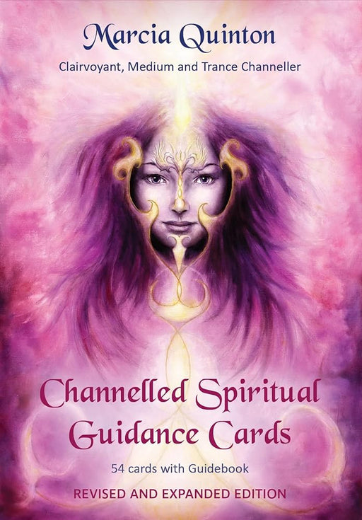 Channelled Spiritual Guidance Cards: 54 Cards with Guidebook cover image