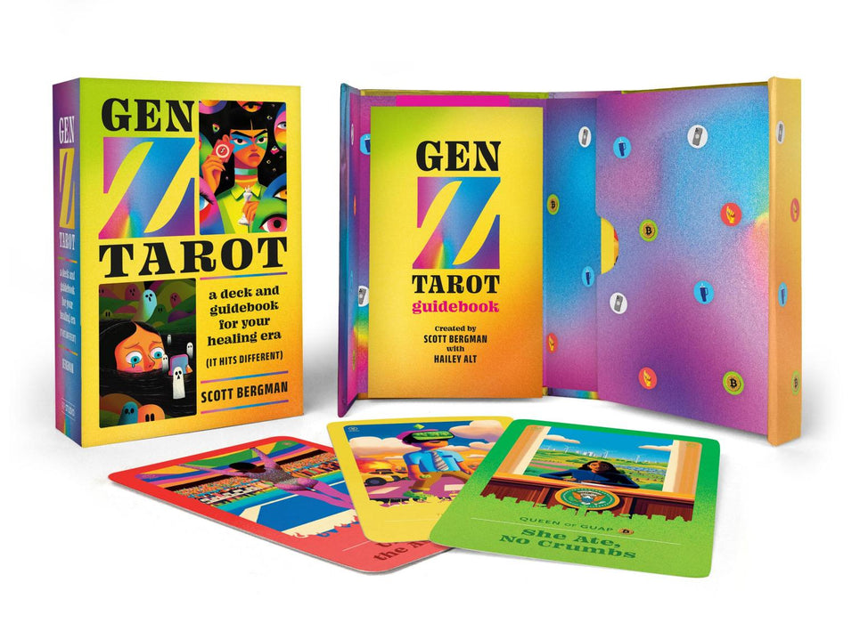 Gen Z Tarot; A Deck and Guidebook for Your Healing Era (it hits different) - Scott Bergman