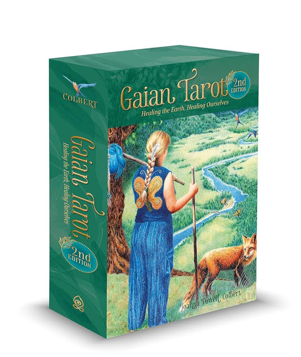 Gaian Tarot: Healing the Earth, Healing Ourselves, 2nd Edition (Deck and Guidebook Box Set) cover image