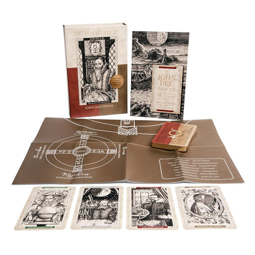 The John Dee Oracle: Wisdom from Queen Elizabeth's Magician (Oracle Kit Box Set with 29 Cards and Guide Book) cover image