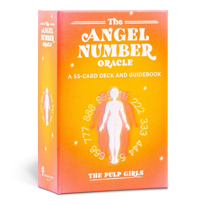 The Angel Number Oracle: A 55-Card Deck and Guidebook cover image