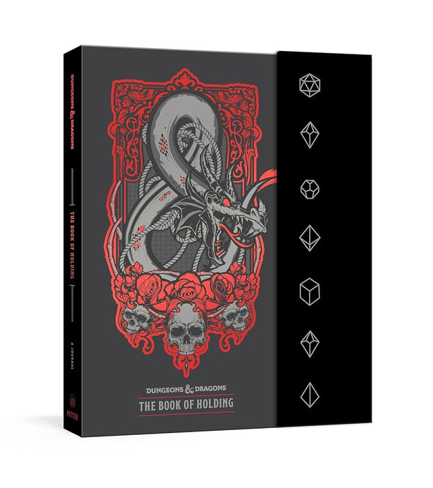 The Book of Holding (Dungeons & Dragons): A Blank Journal with Grid Paper for Note-Taking, Record Keeping, Journaling, Drawing, and More cover image