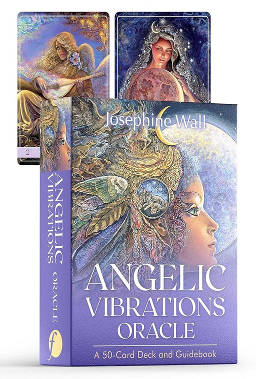 Angelic Vibrations Oracle: A 50-Card Deck and Guidebook cover image