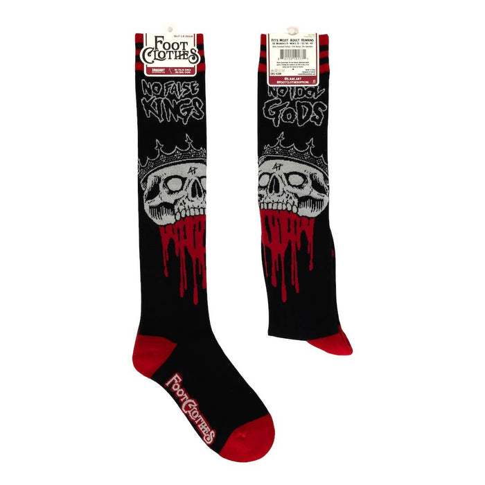 No False Kings Knee High Socks - sukat - FootClothes