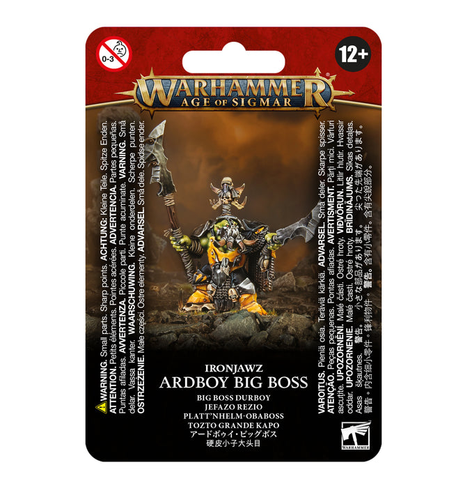 Orruk Warclans: 'Ardboy Big Boss - Warhammer