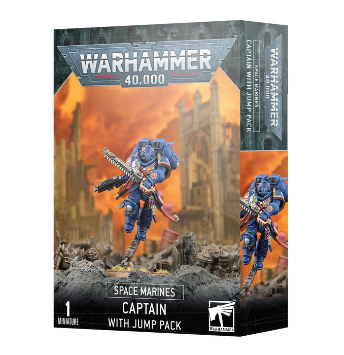 Space Marines: Captain with Jump Pack - Warhammer