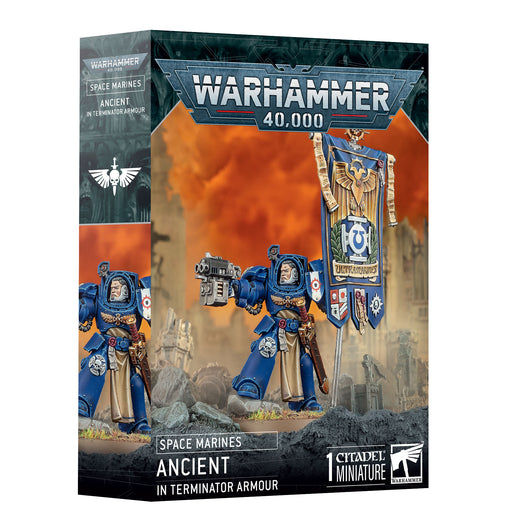 Space Marines Ancient In Terminator Armour - Warhammer