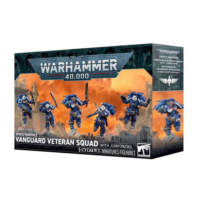 Space Marines Vanguard Veterans Squad with Jump Packs - Warhammer