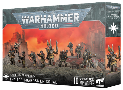 Chaos Space Marines Traitor Guardsmen - Warhammer