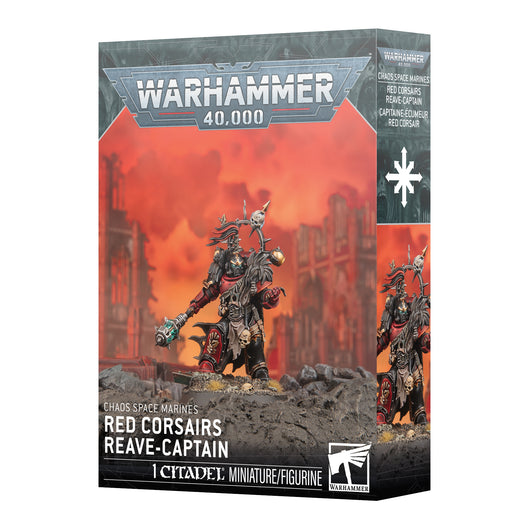 Chaos Space Marines Red Corsairs Reave Captain - Warhammer