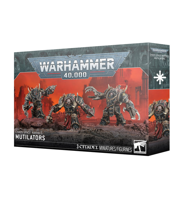 Chaos Space Marines Mutilators - Warhammer