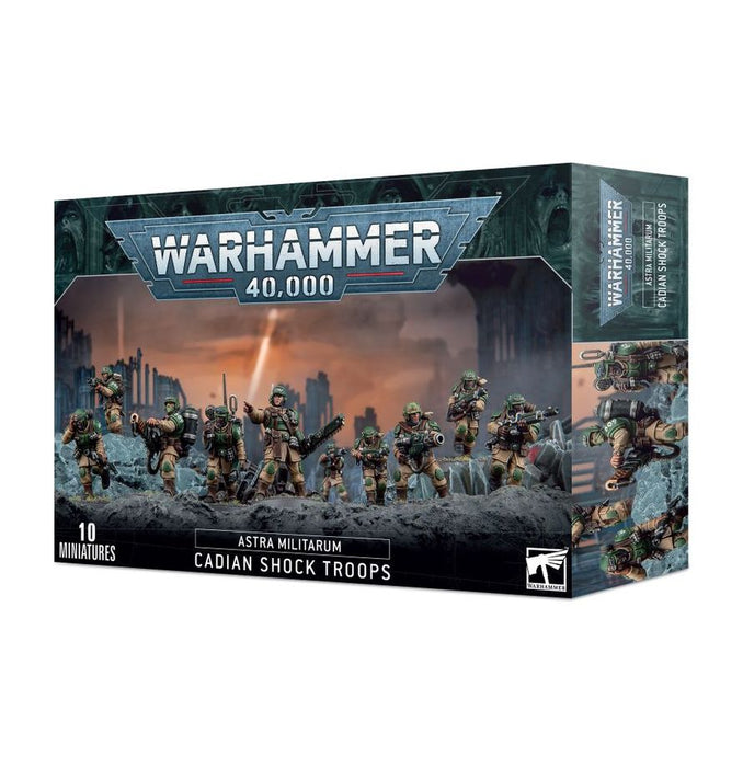 Astra Militarum: Cadian Shock Troops - Warhammer