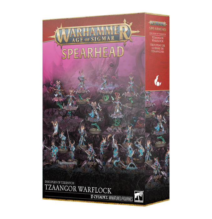 Spearhead Disciples of Tzeentch Tzaangor Warflock - Warhammer