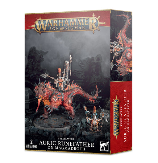 Fireslayers: Auric Runefather/Magmadroth - Warhammer