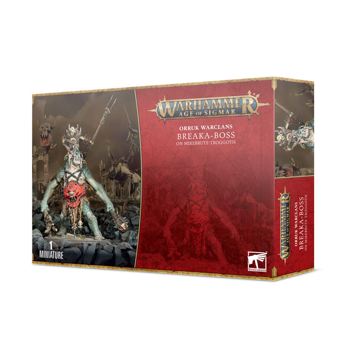 O/W: Breaka Boss On Mirebrute Troggoth - Warhammer
