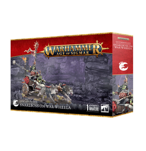 Age of Sigmar: Gloomspite Gitz Snarlboss On War Wheela - Warhammer