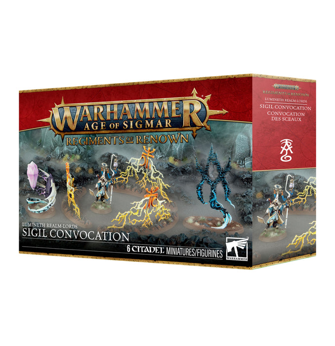 Lumineth Realm Lords Regiment of Renown Sigil Convocation - Warhammer
