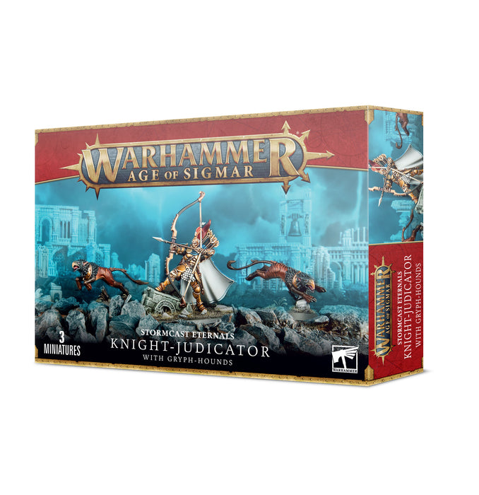 Stormcast Eternals: Knight-Judicator with Gryph-Hounds - Warhammer