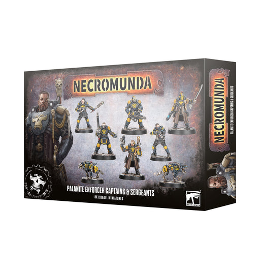 Necromunda: Palanite Enforcer Captains & Sergeants - Warhammer