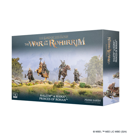 Middle Earth Strategy Battle Game: Haleth & Hama Princes Rohan - Warhammer