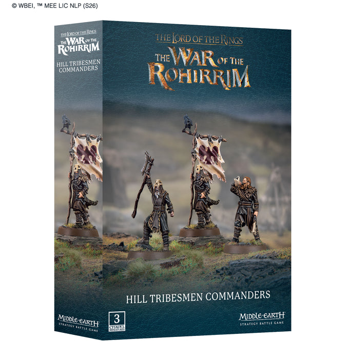 Mesbg Hill Tribesmen Commanders - Warhammer