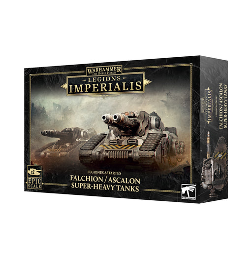 Legions Imperialis Legiones Astartes Falchion Ascalon Super Heavy Tanks - Warhammer